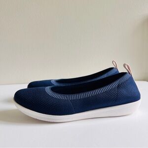 Clarks Breeze Slip-On Flat Navy Blue 9W